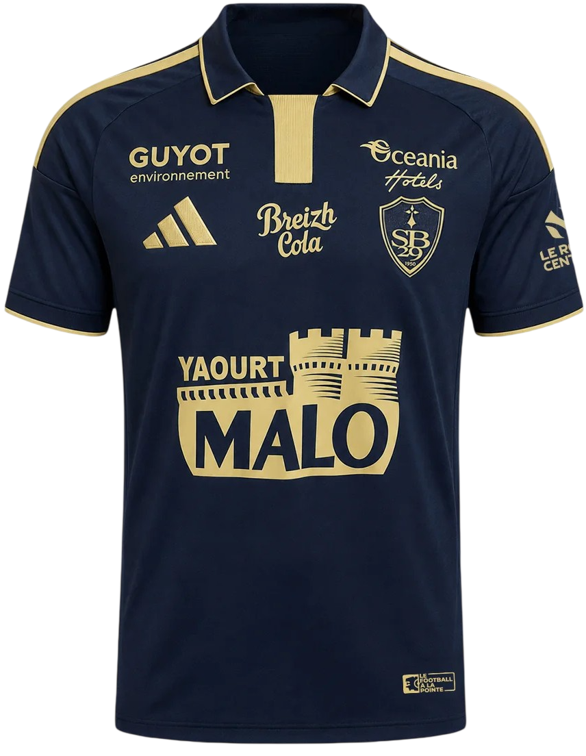 Camisa III Stade Brestois 2026 2027 Adidas oficial
